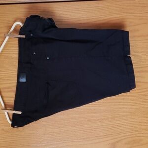 Womens plus size black Bermuda shorts. Size 20.